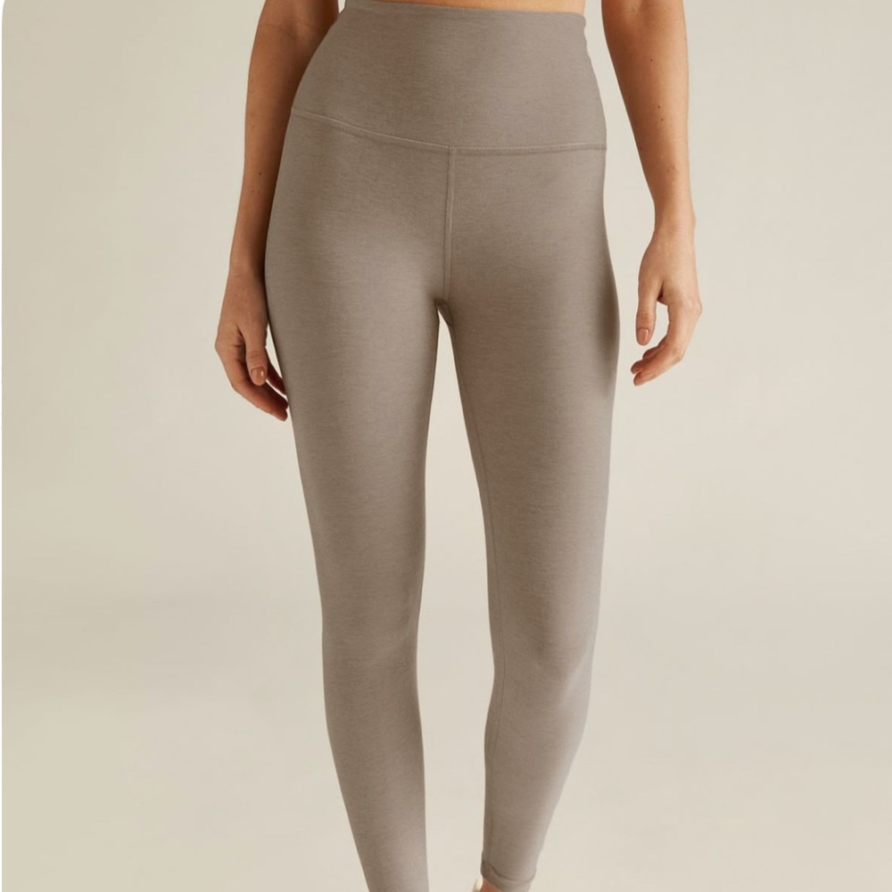Beyond Yoga Birch Heather Leggings